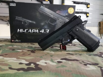 REPLICA GBB PISTOLA HI-CAPA 4.3 TOKYO MARUI NEGRA - Imagen 2