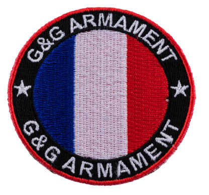 Parche circular Francia G&G armamento bandera parche velcro