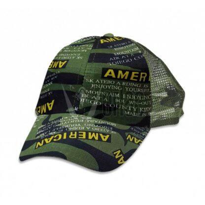GORRA BARBARIC REJILLA AMERICAN CAMO