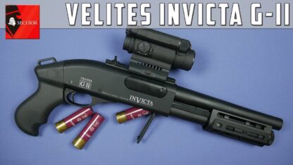 REPLICA GBB ESCOPETA SECUTOR VELITES INVICTA G-II NEGRA