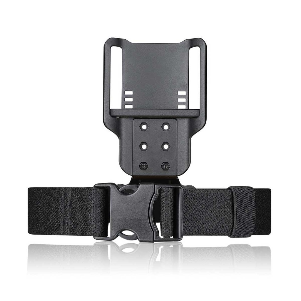 PERNERA PISTOLA AMOMAX ESTRECHA REGULABLE NEGRA - Imagen 4