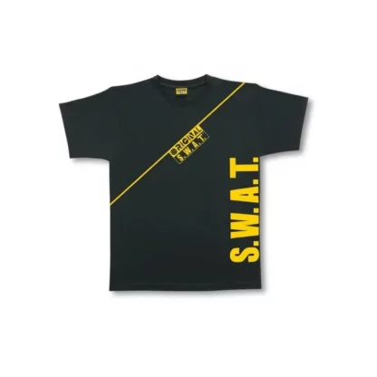 Camiseta SWAT negra TALLA S