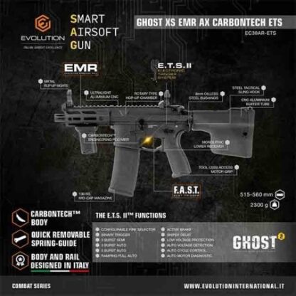 BF24 Evolution Ghost XS EMR AX EC38AR-ETS - Imagen 4