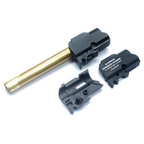 interno camara hop up glock guarder tokyo marui g26 kj works g19/g23 aluminio - Imagen 6