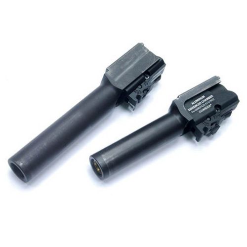 interno camara hop up glock guarder tokyo marui g26 kj works g19/g23 aluminio - Imagen 2