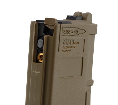 Cargador de gas para GBBR M4 MWS Gen 3 NOVESKE TAN - Imagen 2