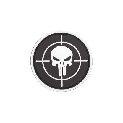 PARCHE IMMORTAL PVC 3D PUNISHER DIANA REDONDO PEQ. NEGRO