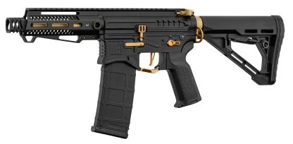 Réplica R15 mod 1 Zion Arms guardamanos corto negro y dorado - Imagen 6