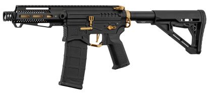 Réplica R15 mod 1 Zion Arms guardamanos corto negro y dorado - Imagen 7