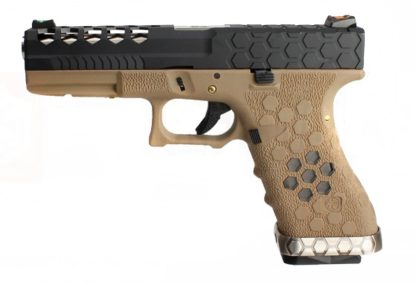 GBB VX0111 corte hexagonal Bronceado/Negro