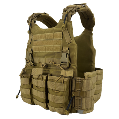 CHALECO SIXMM FCS TAN - Imagen 3