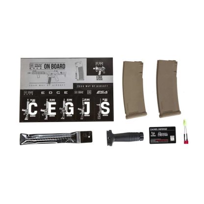 FUSIL SPECNA ARMS DANIEL DEFENSE MK18 SA-E19 EDGE HAL ETU NEGRO-TAN - Imagen 11