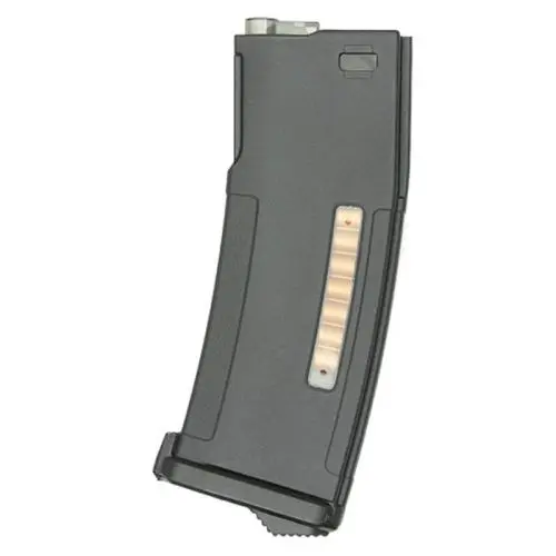 CARGADOR REPLICA MIDCAP M4 BATTLEAXE ESTILO PMAG PTS POLIMERO 150 BBS NEGRO