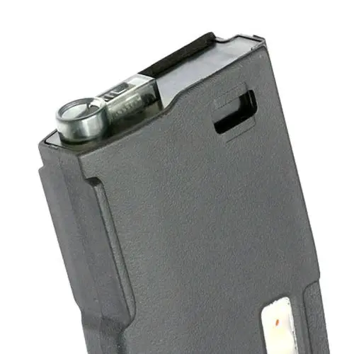 CARGADOR REPLICA MIDCAP M4 BATTLEAXE ESTILO PMAG PTS POLIMERO 150 BBS NEGRO - Imagen 2