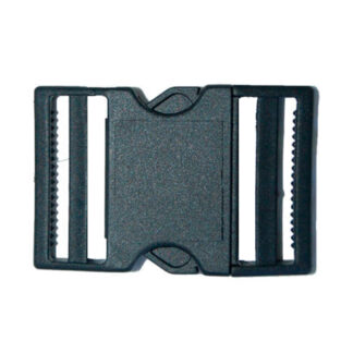 HEBILLA PVC LISA 5CM NEGRA