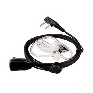 AURICULAR PTT BAOFENG Y KENWOOD 2 ENDID. NEGRO