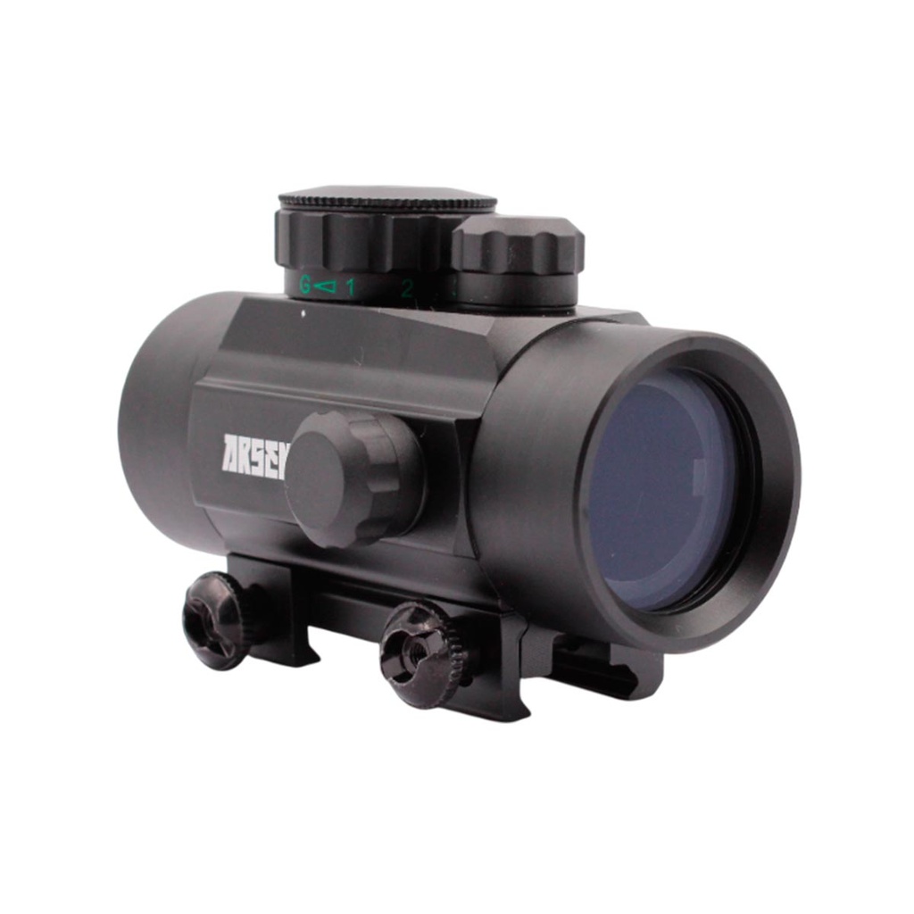 VISOR ARSENIC ARGON RED DOT 1X30 AS30 NEGRO - Imagen 6