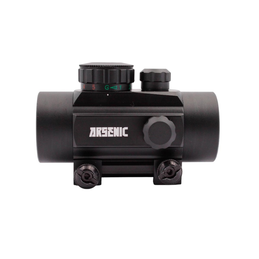 VISOR ARSENIC ARGON RED DOT 1X30 AS30 NEGRO - Imagen 4