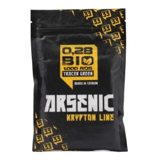 BOLAS ARSENIC KRYPTON BIO TRAZADORA 0.28G 1000RDS VERDE