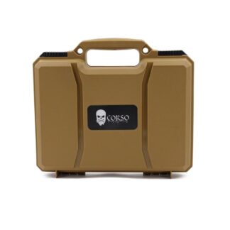 MALETIN PISTOLA CORSO RIGIDO CORSAIR MK1 29CM COYOTE