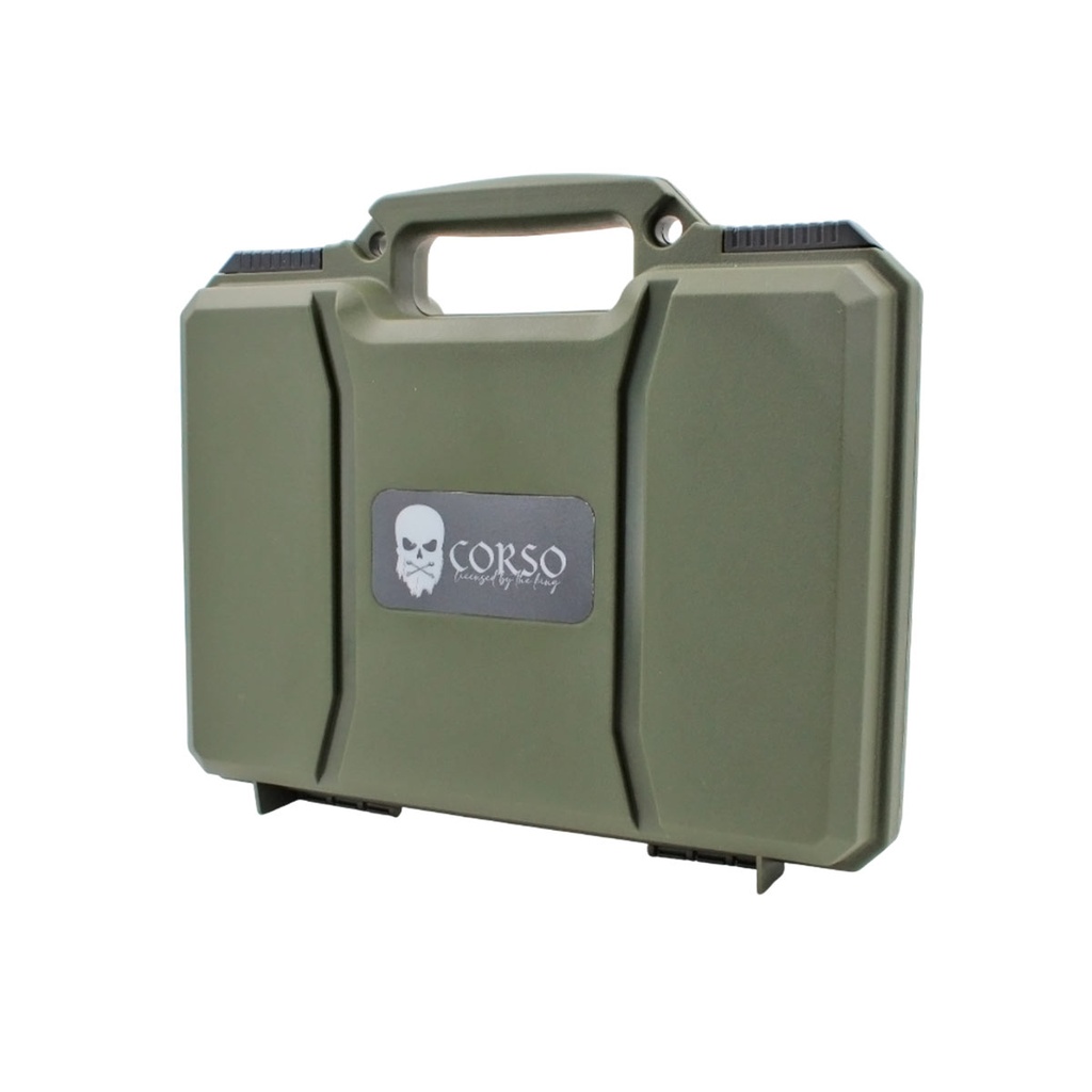 MALETIN PISTOLA CORSO RIGIDO CORSAIR MK1 29CM VERDE - Imagen 2