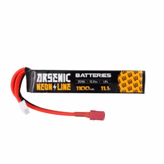 BATERIA ARSENIC PRO LIPO 11.1V 1100MAH 25C/50C 1STICK T-DEAN NEGRA 9,95 €