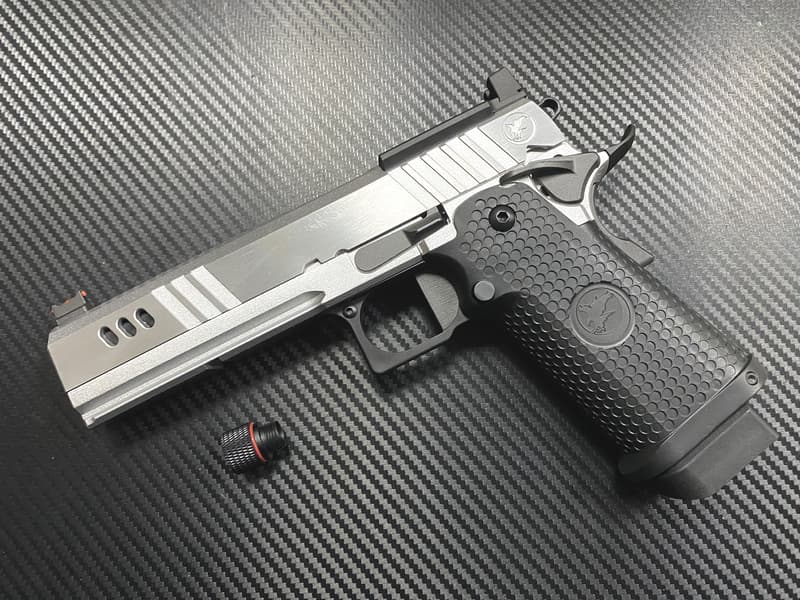 NightHawk Custom Hi-Capa BDS9 RWA - Plata - Imagen 2