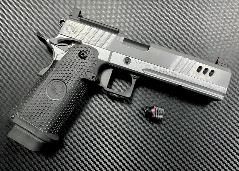 NightHawk Custom Hi-Capa BDS9 RWA - Plata